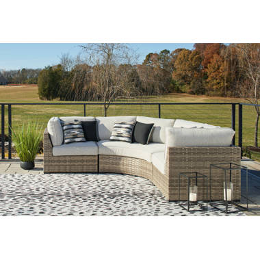 Signature Design by Ashley Beachcroft 3 Piece Outdoor Seating Set